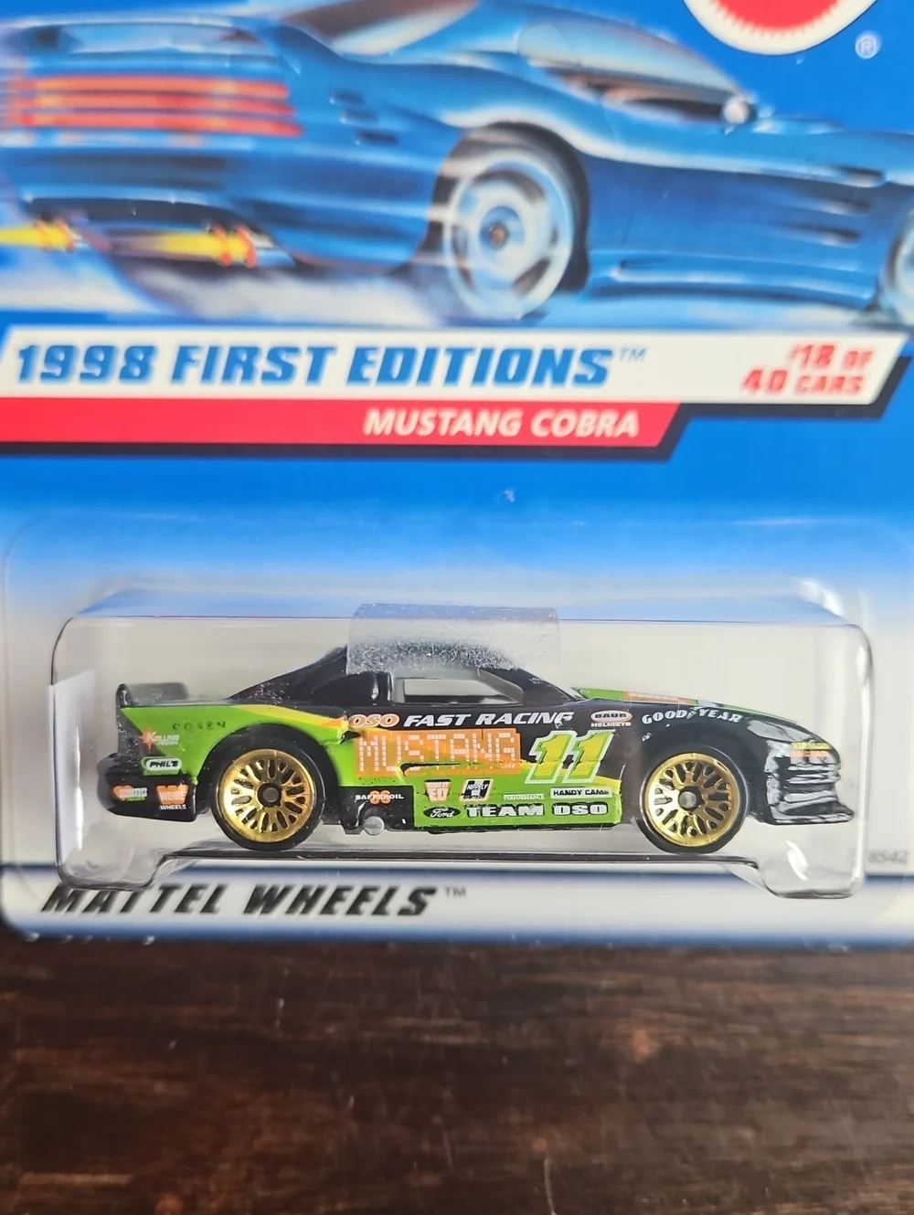 Mustang Cobra 1998 Hot Wheels Car